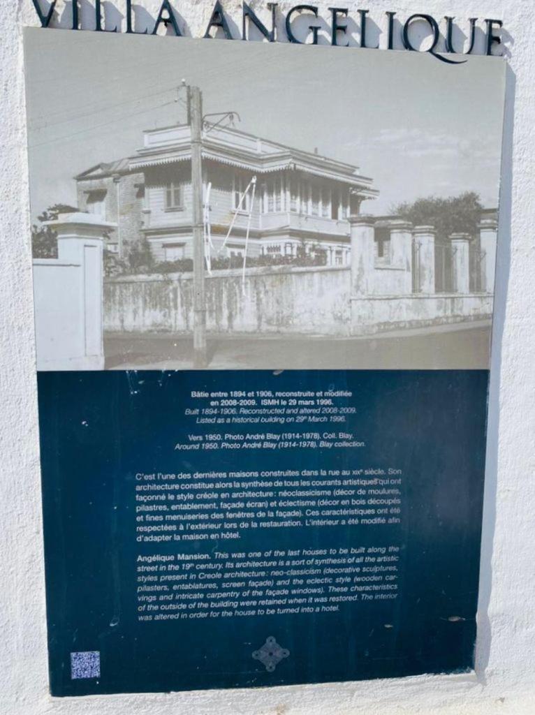 Villa Angelique - Hotel Classe Monument Historique Saint-Denis Exterior foto